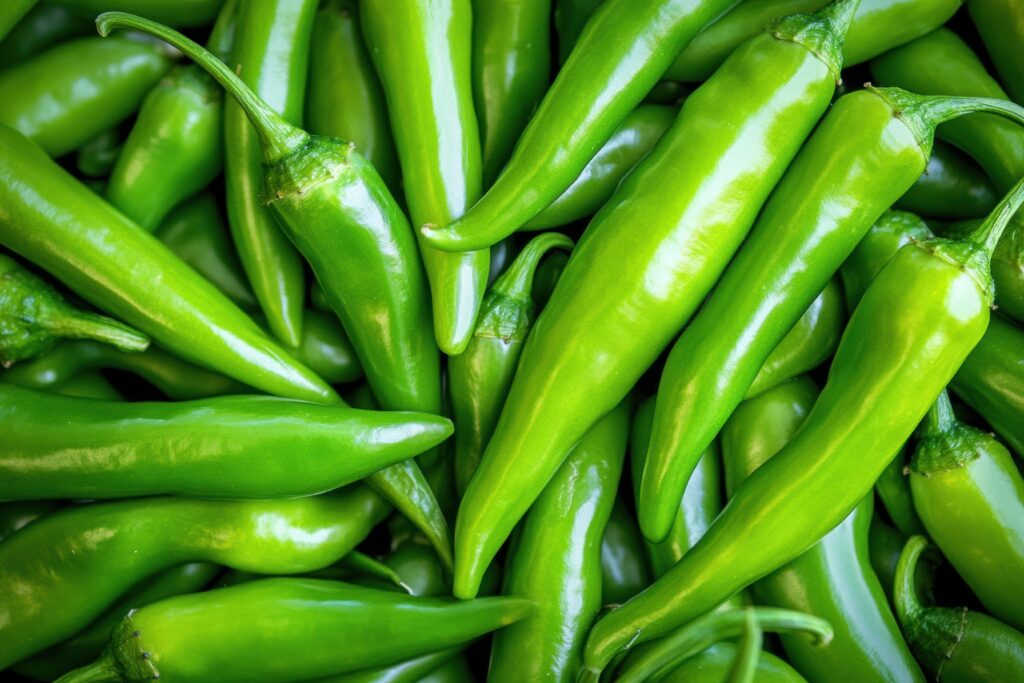 Fresh Organic Green Chili Peppers, Natural and Unprocessed Serrano Peppers for Culinary Use Recipe Ideas for Serrano Pepper Sauce
